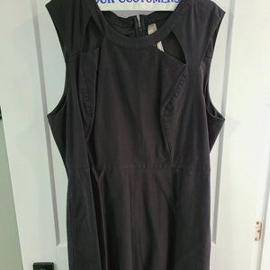 2XL Semi Formal Black Dress